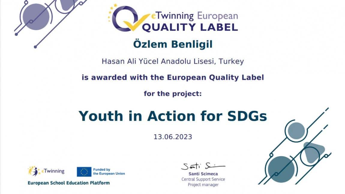 e-Twinning Avrupa Kalite Etiketi